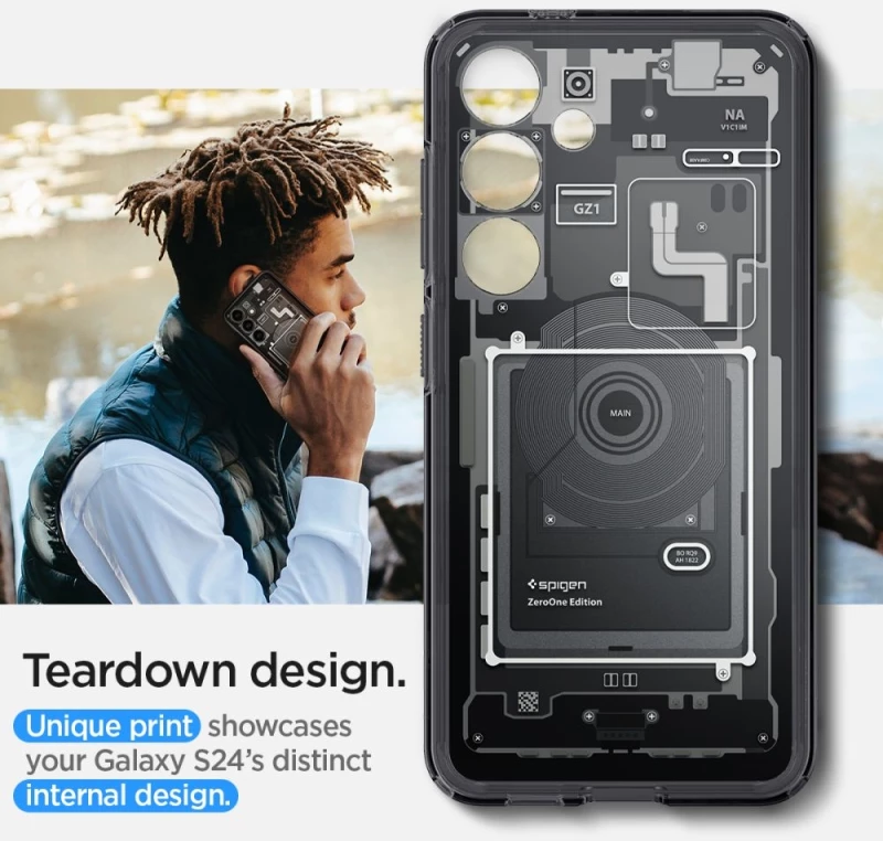 Σκληρή Θήκη - Samsung Galaxy S24 - Spigen Ultra Hybrid - Zero One (ACS07350)