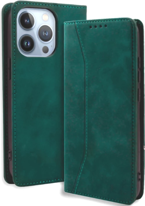 Bodycell Θήκη - Πορτοφόλι Apple iPhone 13 Pro Max - Green (5206015032141)