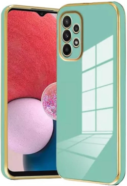 Bodycell Gold Plated - Θήκη Σιλικόνης Samsung Galaxy A23 - Mint Green (5206015071133)
