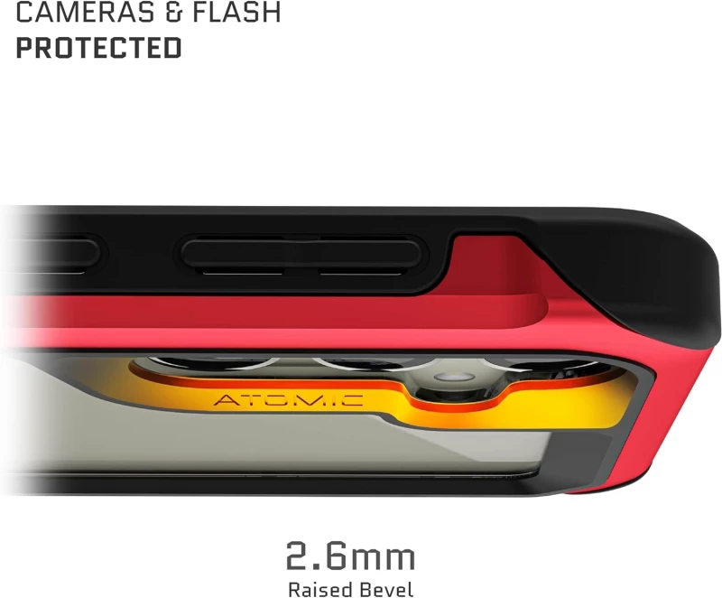 Διάφανη Ανθεκτική Θήκη - Samsung Galaxy S24 - Ghostek Atomic Slim 4 - Red (GHOCAS3682)