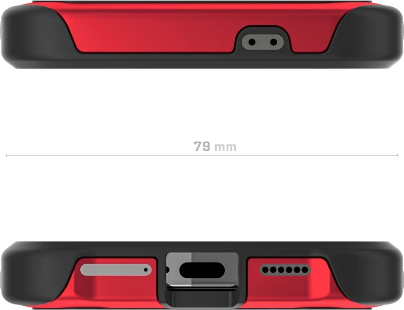 Διάφανη Ανθεκτική Θήκη - Samsung Galaxy S24 - Ghostek Atomic Slim 4 - Red (GHOCAS3682)