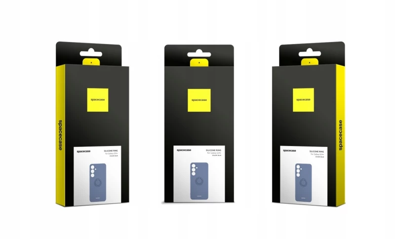 Θήκη Σιλικόνης με Μεταλλικό Μαγνητικό Ring Holder - Samsung Galaxy S24 Plus - Spacecase Silicone Ring - Blue (5905719106744)