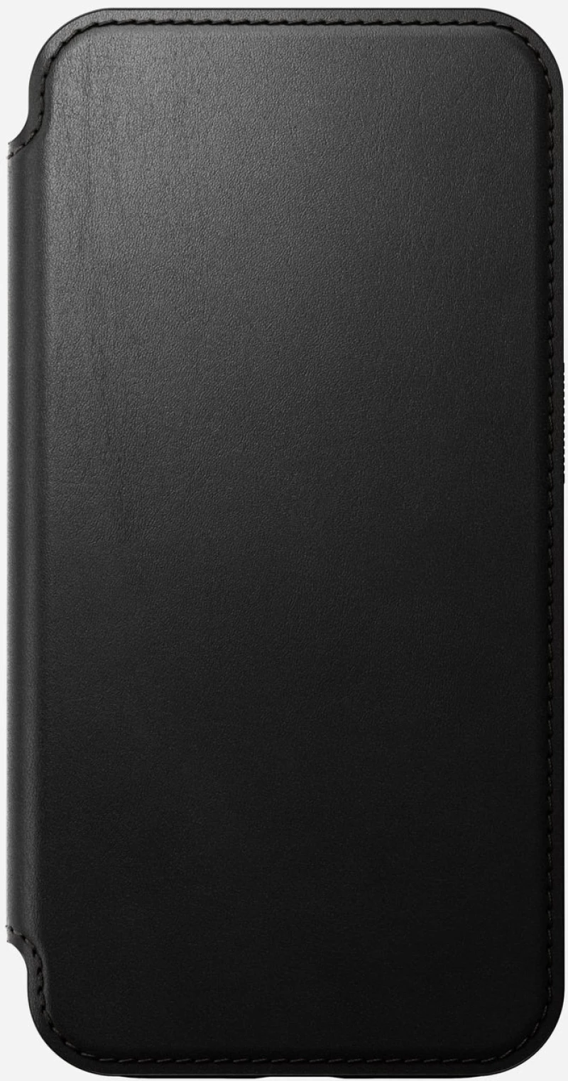 Nomad Modern Leather Folio - MagSafe Δερμάτινη Θήκη - Πορτοφόλι Apple iPhone 15 Pro - Black (NM01627685)