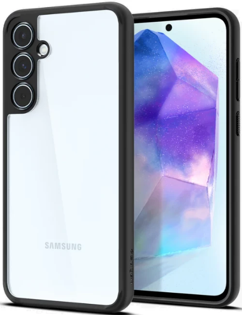 Σκληρή Θήκη - Samsung Galaxy A55 - Spigen Ultra Hybrid - Matte Black (ACS07529)