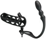 Προέκταση Πέους Με Σφήνα Pretty Love Hercules Penis Sheath Μαύρη