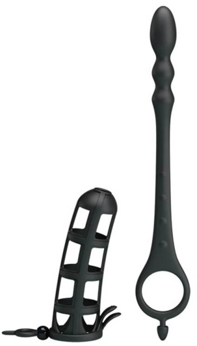 Προέκταση Πέους Με Σφήνα Pretty Love Hercules Penis Sheath Μαύρη