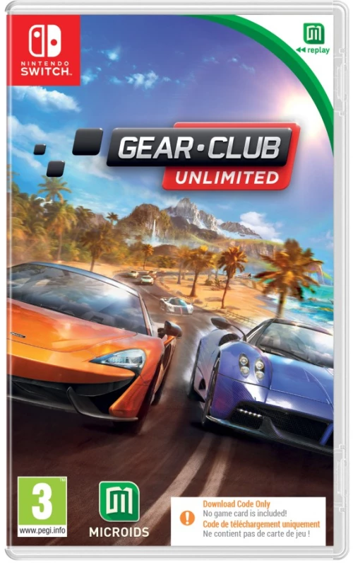 Nsw Gear Club Unlimited Replay (Code in a Box)