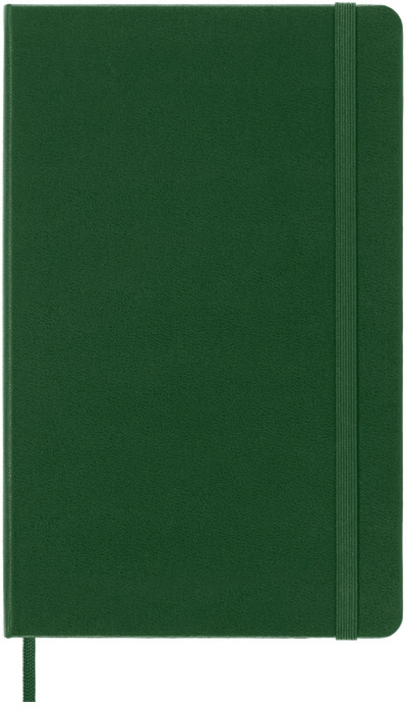 Moleskine Plain Notebook Large Myrtle Green Hard Cover