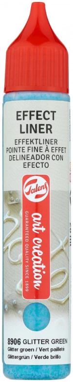 Χρώμα Effect Liner Art Creation Royal Talens 28ml Glitter Green 8906