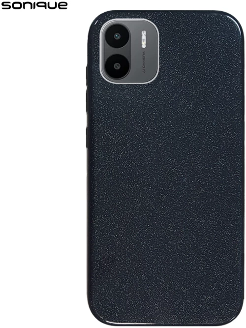 Θήκη Σιλικόνης Sonique Shiny Xiaomi Redmi A1 / Redmi A2 Μαύρο - Sonique - Μαύρο - Redmi A1, Redmi A2 - Θήκες Πλάτης