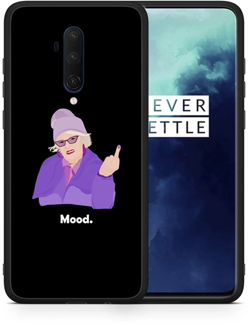 Grandma Mood Black - OnePlus 7T Pro θήκη