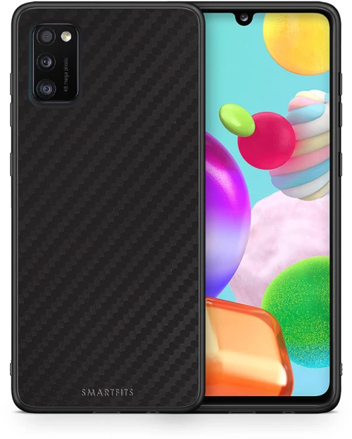 Carbon Black - Samsung Galaxy A41 θήκη