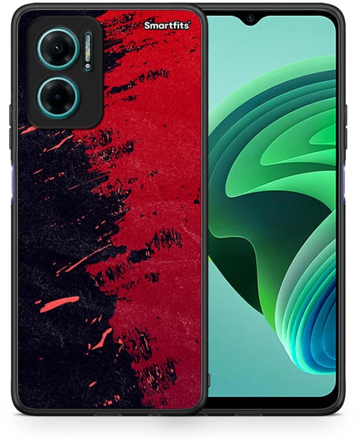 Red Paint - Xiaomi Redmi Note 11E case