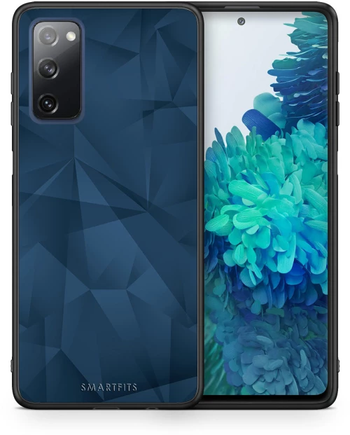 Geometric Blue Abstract - Samsung Galaxy S20 FE case