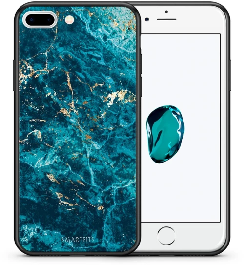 Marble Blue - iPhone 7 Plus / 8 Plus case