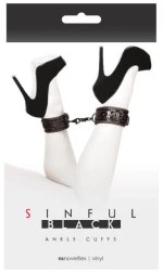 Ποδοπέδες Sinful Nsnovelties Μαύρες
