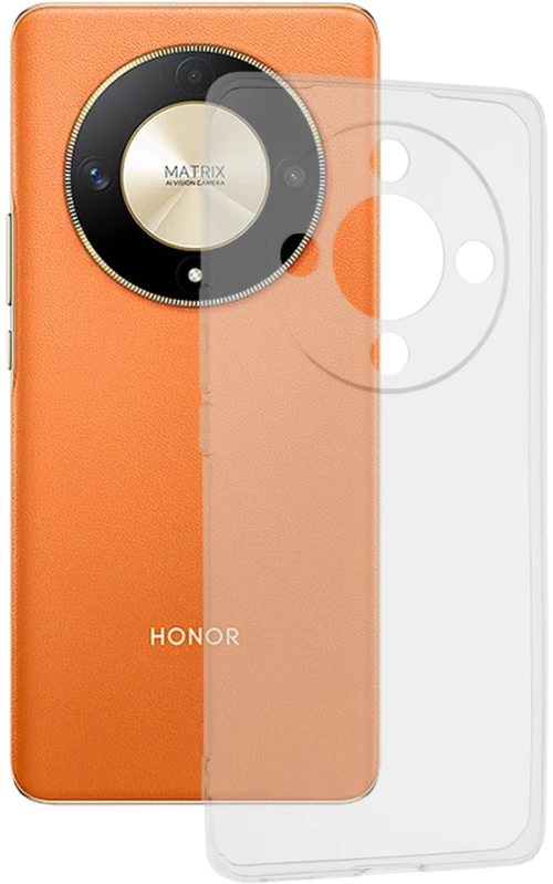 Techsuit - Clear Silicone - Honor Magic6 Lite - Transparent