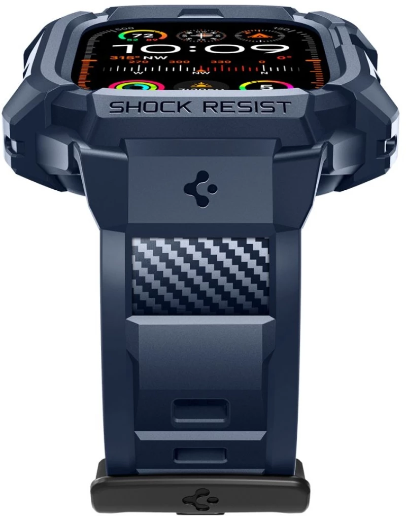 Spigen Rugged Armor Pro Θήκη Apple Watch Ultra 2 / Ultra 1 49mm - Navy Blue (ACS07389)