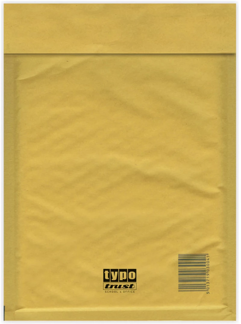 Φάκελος Με Φυσαλίδες Typotrust Καφέ 27x36cm No 8/H 3078