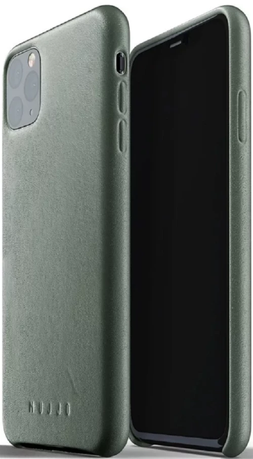 MUJJO Full Leather Case - Δερμάτινη Θήκη Apple iPhone 11 Pro Max - Slate Green (MUJJO-CL-003-SG)