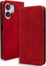 Bodycell Θήκη - Πορτοφόλι Xiaomi Redmi 13C / Poco C65 - Red (5206015073144)
