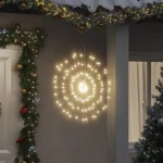 Φωτάκια Χριστουγεννιάτικα 8 Τεμ. 140 LED Θερμό Λευκό 17 εκ. 3190511