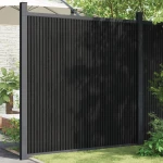 Πάνελ Περίφραξης Γκρι 173 x 186 εκ. από WPC Γκρι 4003980