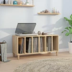 Έπιπλο Δίσκων Sonoma Δρυς 100x38x48 εκ. από Επεξεργασμένο Ξύλο Καφέ 831976