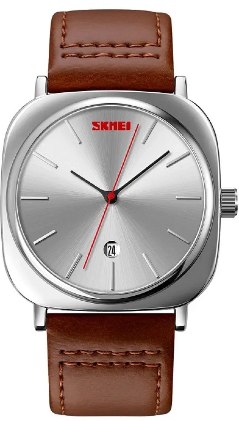 Αναλογικό ρολόι χειρός – Skmei - 9266 - Brown/Silver 292669_brown_silver