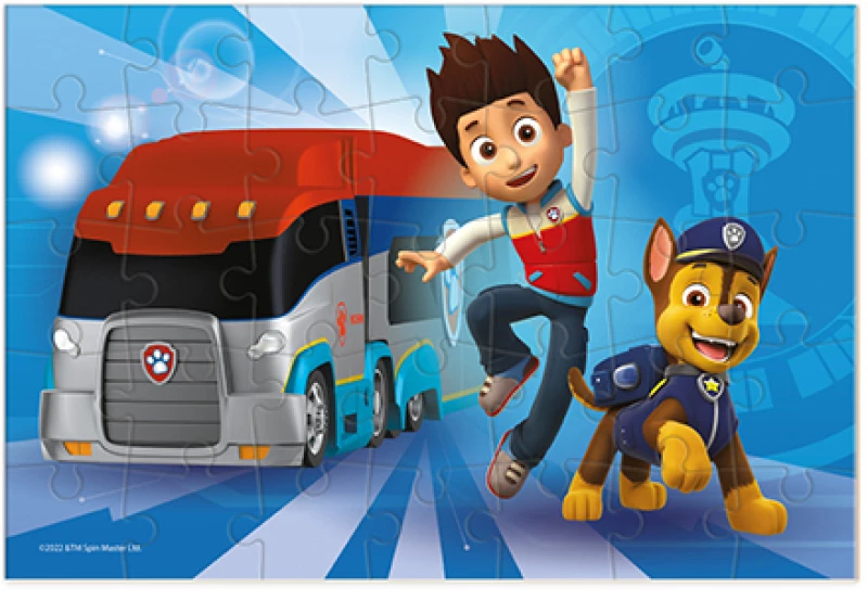 Μίνι Παζλ Paw Patrol - Zeke Ryder & Racer