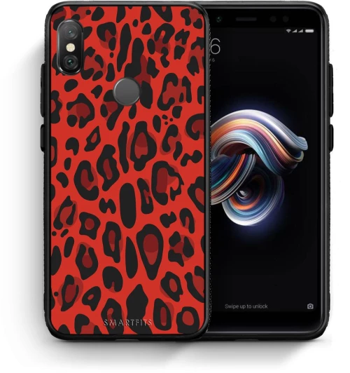 Animal Red Leopard - Xiaomi Redmi Note 5 case