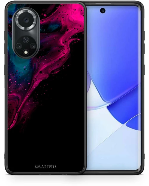 Watercolor Pink Black - Huawei Nova 9 / Honor 50 case