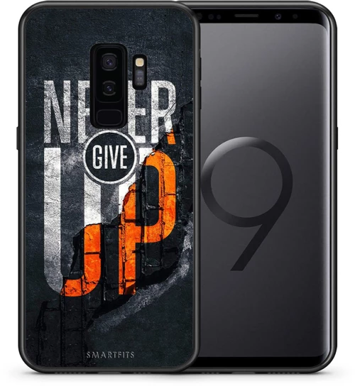 Never Give Up - Samsung Galaxy S9+ θήκη