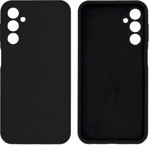 Θήκη Ancus Silicon Liquid για Samsung SM-A245F Α24 4G Μαύρο