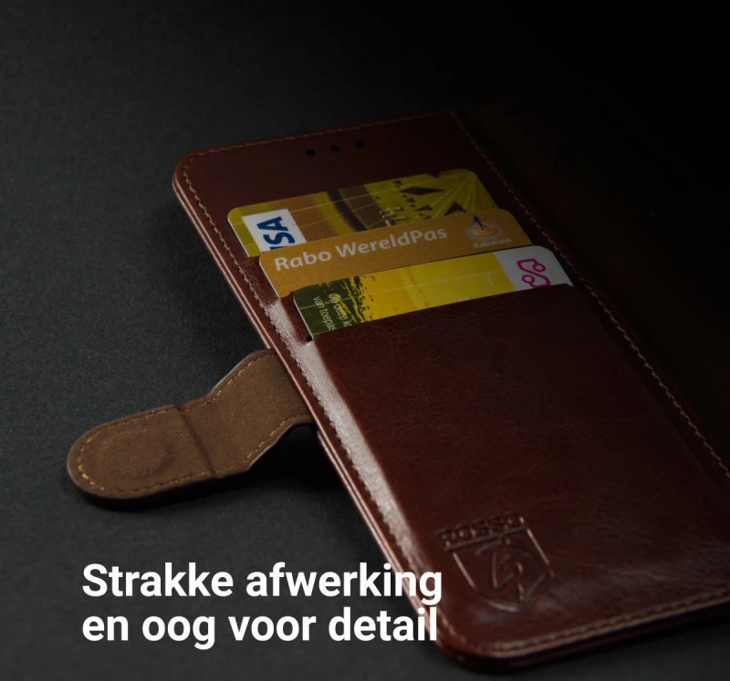 Rosso Element PU Θήκη Πορτοφόλι OnePlus Nord 2 5G - Brown (8719246326431)