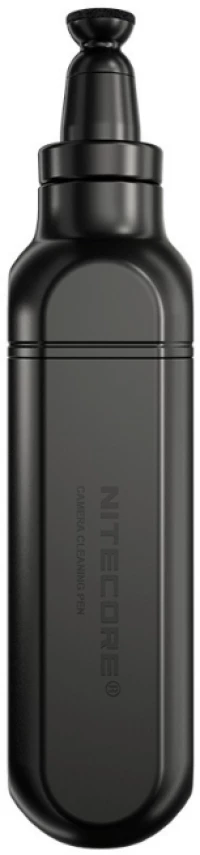 Nitecore Camera Cleaning Pen - Στυλό Καθαρισμού για Κάμερες με Μαγνητικό Καπάκι & Μύτη Άνθρακα / 2 x Βουρτσάκια για Blower Baby - Black (6952506494958)