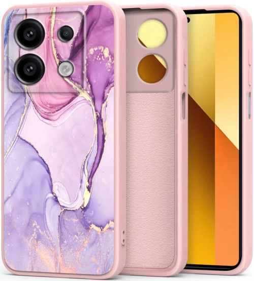 Θήκη Σιλικόνης - Xiaomi Redmi Note 13 5G - Tech-Protect Icon - Marble (5906302300396)