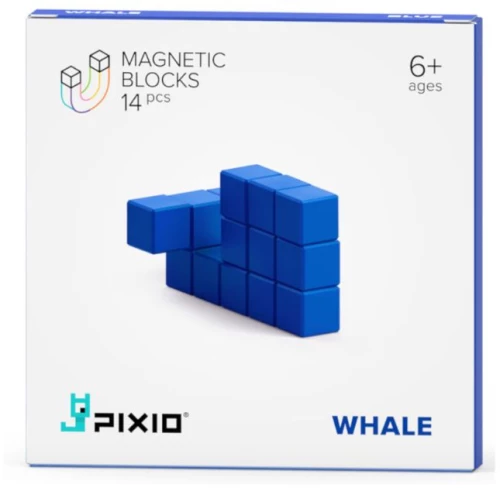 Μαγνητικά Τουβλάκια Pixio Blue Whale