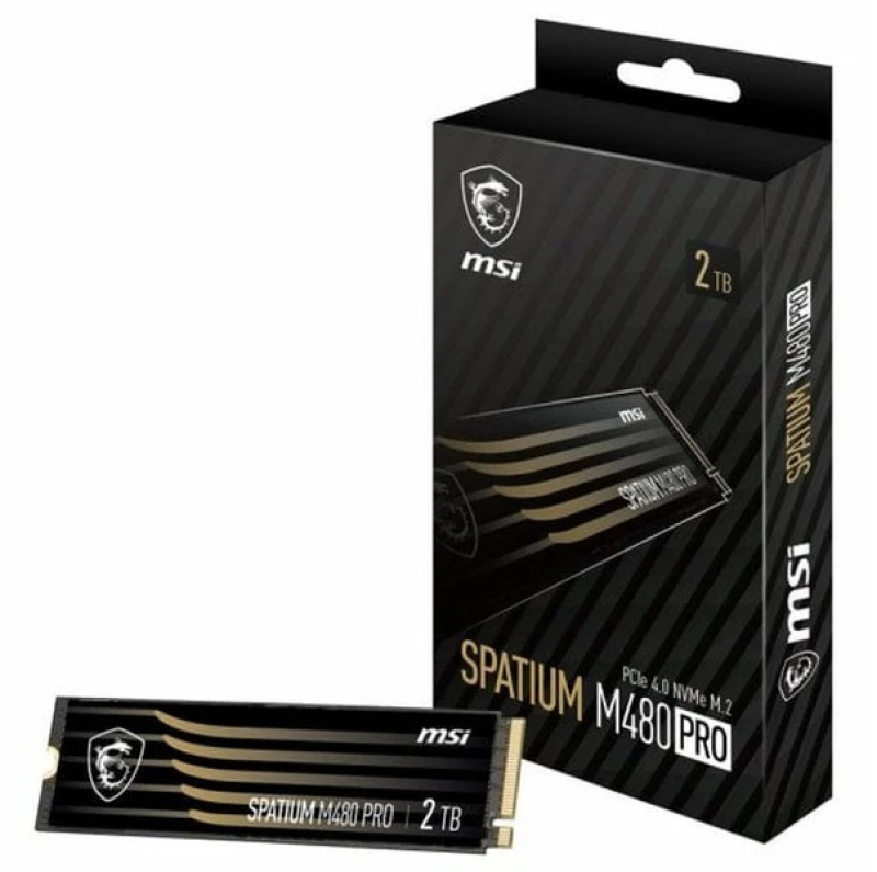 MSI Spatium M480 Pro SSD 2TB M.2 NVMe PCI Express 4.0 (S78-440Q600-P83)