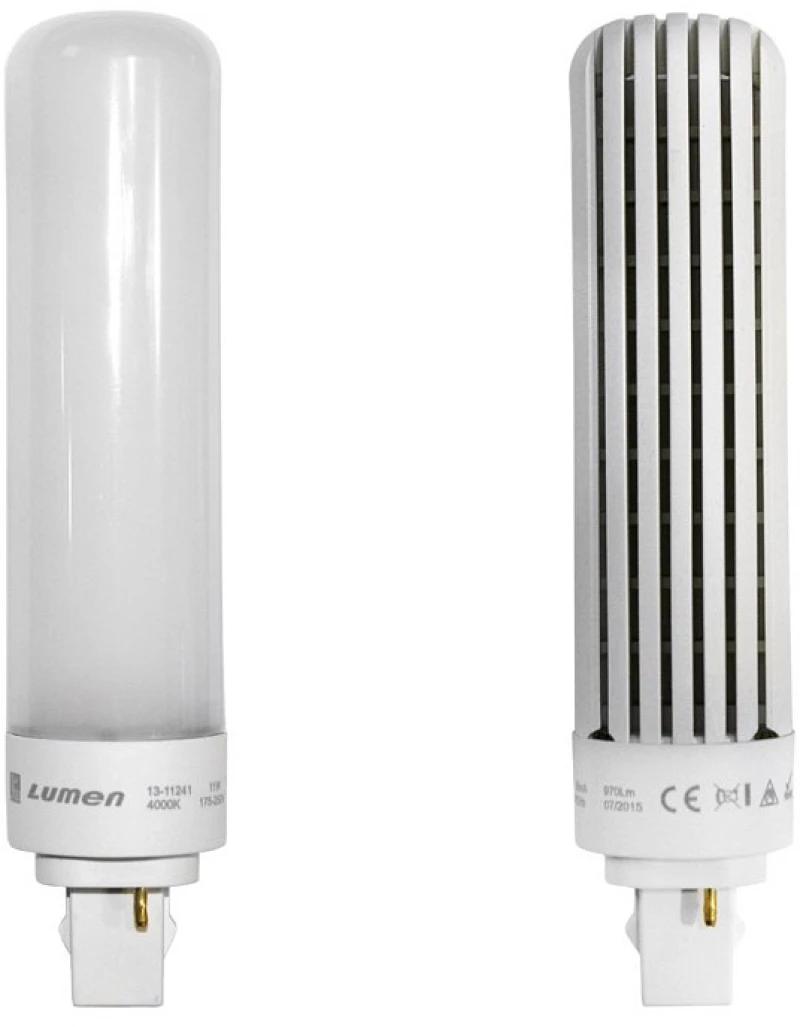 Adeleq Led Λάμπα Smd G24D Τύπου Plc 2Pin 11W 230V Λευκό 13-11241