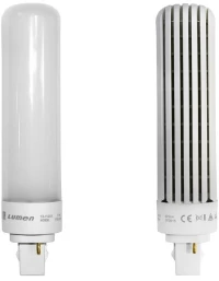 Adeleq Led Λάμπα Smd G24D Τύπου Plc 2Pin 11W 230V Λευκό 13-11241