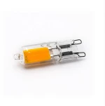 Adeleq Led Λάμπα Cob Γυάλινο G9 3W Ντιμαριζόμενο Λευκό 13-991319