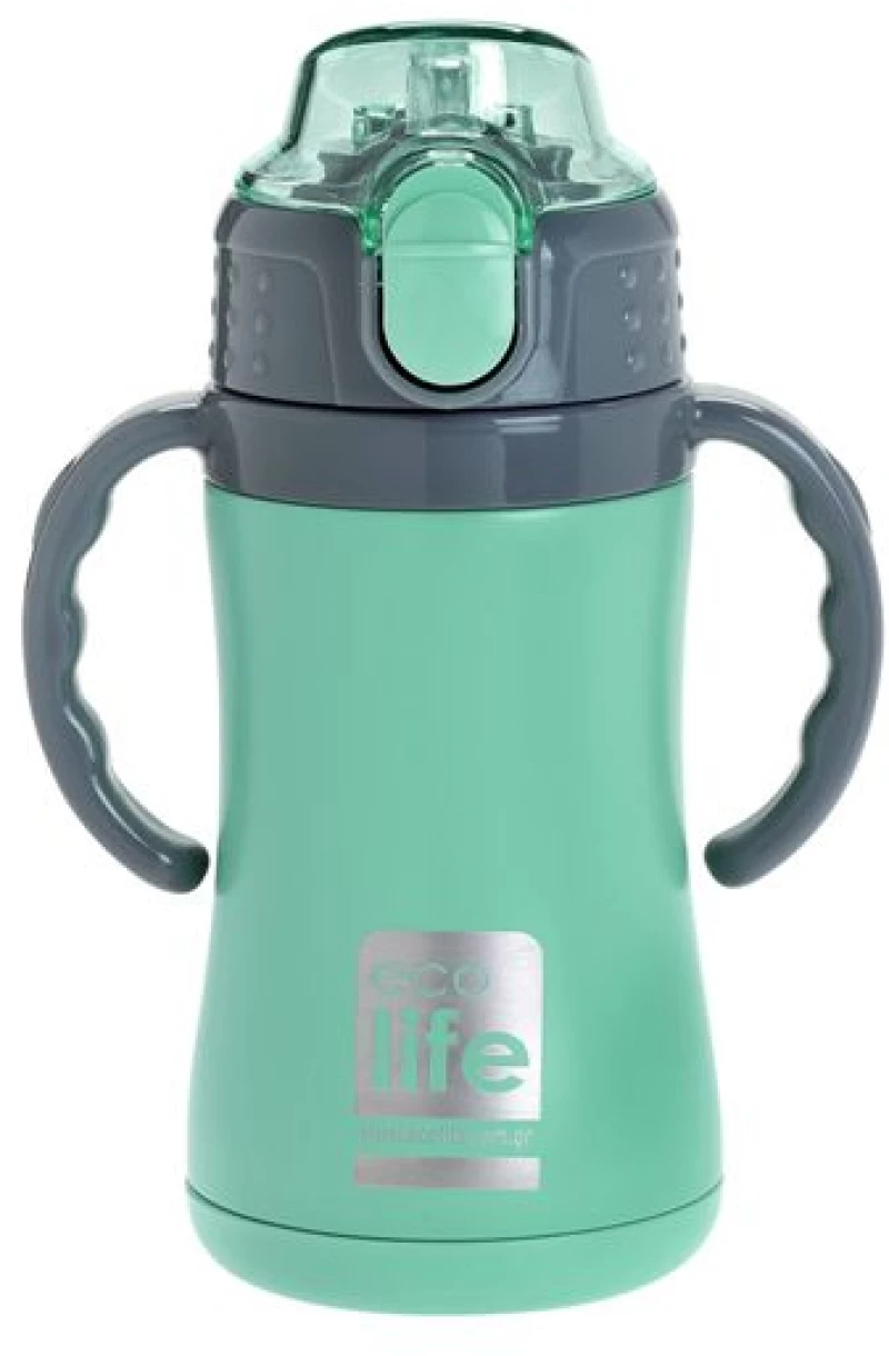 Ecolife Θερμός Παιδικός Kids Thermos Blue 300ml Mint 33-BO-2991