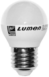 Adeleq Led Λάμπα Σφαιρικό Ε27 3W 230V Θερμό 3000Κ 13-2712300