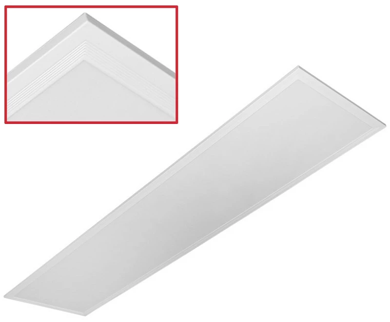 Adeleq Φωτιστικό Ψευδοροφής Led Panel 30x120cm 50W 4000K Λευκό 21-12050101