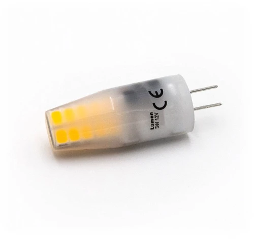 Adeleq Led Λάμπα Σιλικόνης Smd G4 3W 12Vac-Dc Λευκό 4000k 13-09031