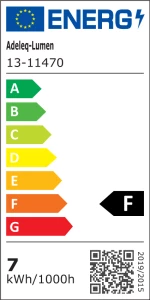 Adeleq Λάμπα LED SMD Ε14 230V 7W 6200Κ Ψυχρό 13-11470