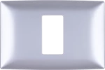 LECCE SINGLE PANEL SILVER GREY