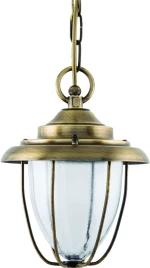 ΜΠΡΟΥΤΖΙΝΟ ΚΡΕΜΑΣΤΟ ΜΟΝΟΦΩΤΟ  E27,IP43,CE,18CMX22CM ΛΕΥΚΟ(4274Λ)