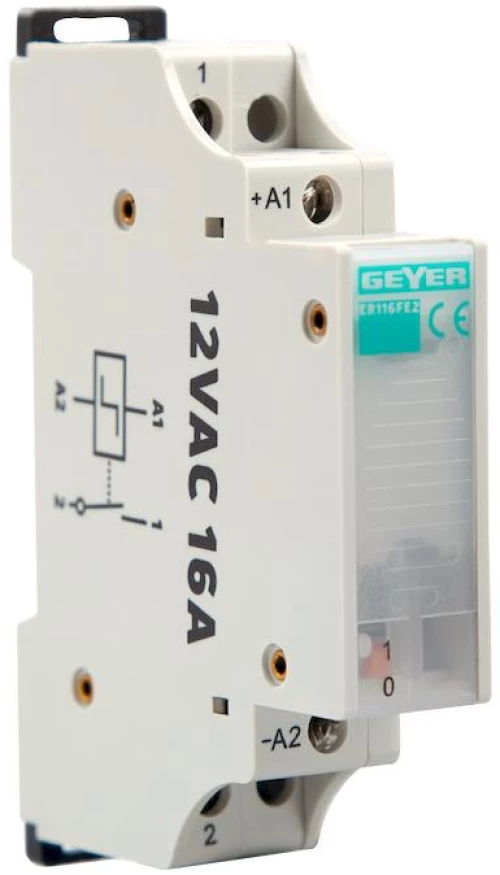 Ρελέ καστάνιας 1θ 16A 1NO 12VAC
